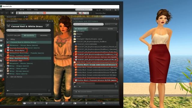 SL Appearance Mini-Series #3 – Wearing Purchased and Gift Items