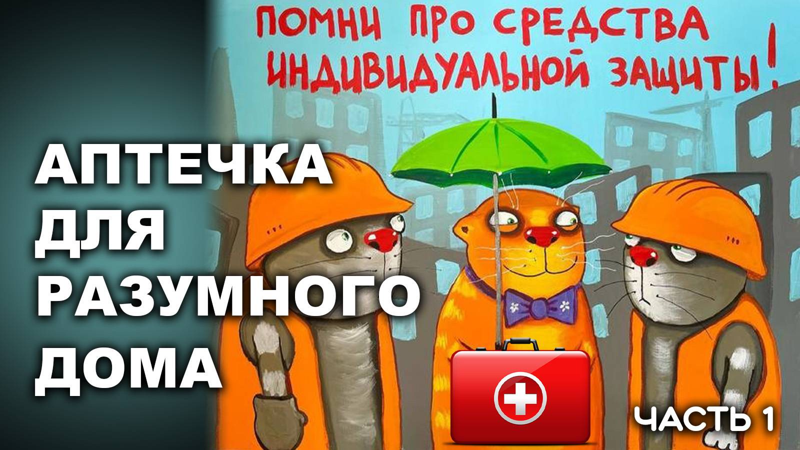 АПТЕЧКА ДЛЯ РАЗУМНОГО ДОМА. Часть 1