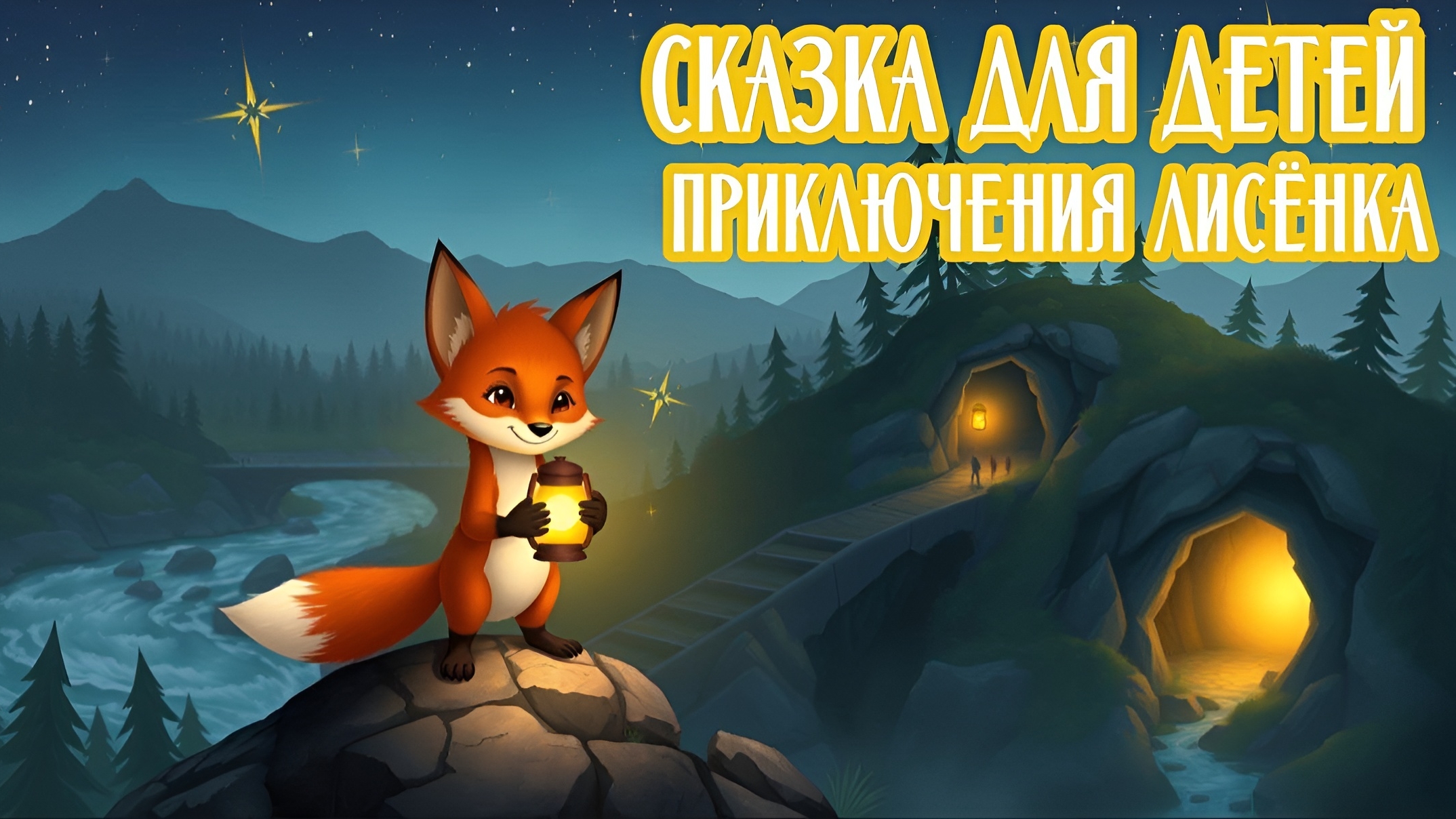 ДЕТСКАЯ СКАЗКА | ПРИКЛЮЧЕНИЯ ЛИСЁНКА | СКАЗКА ДЛЯ ДЕТЕЙ