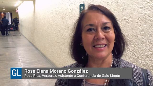 Galo Limón, Rosa Elena Moreno testimonio sobre Conferencia en hotel Camino Real