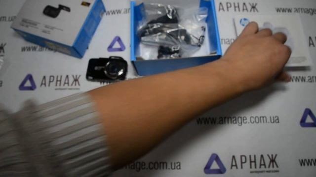 HP F890G Dual Kit. Видеорегистратор. Комплектация.