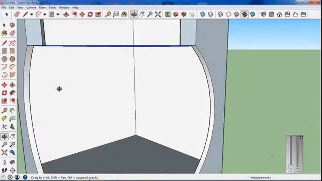 Corner cupboard w/ SketchUp