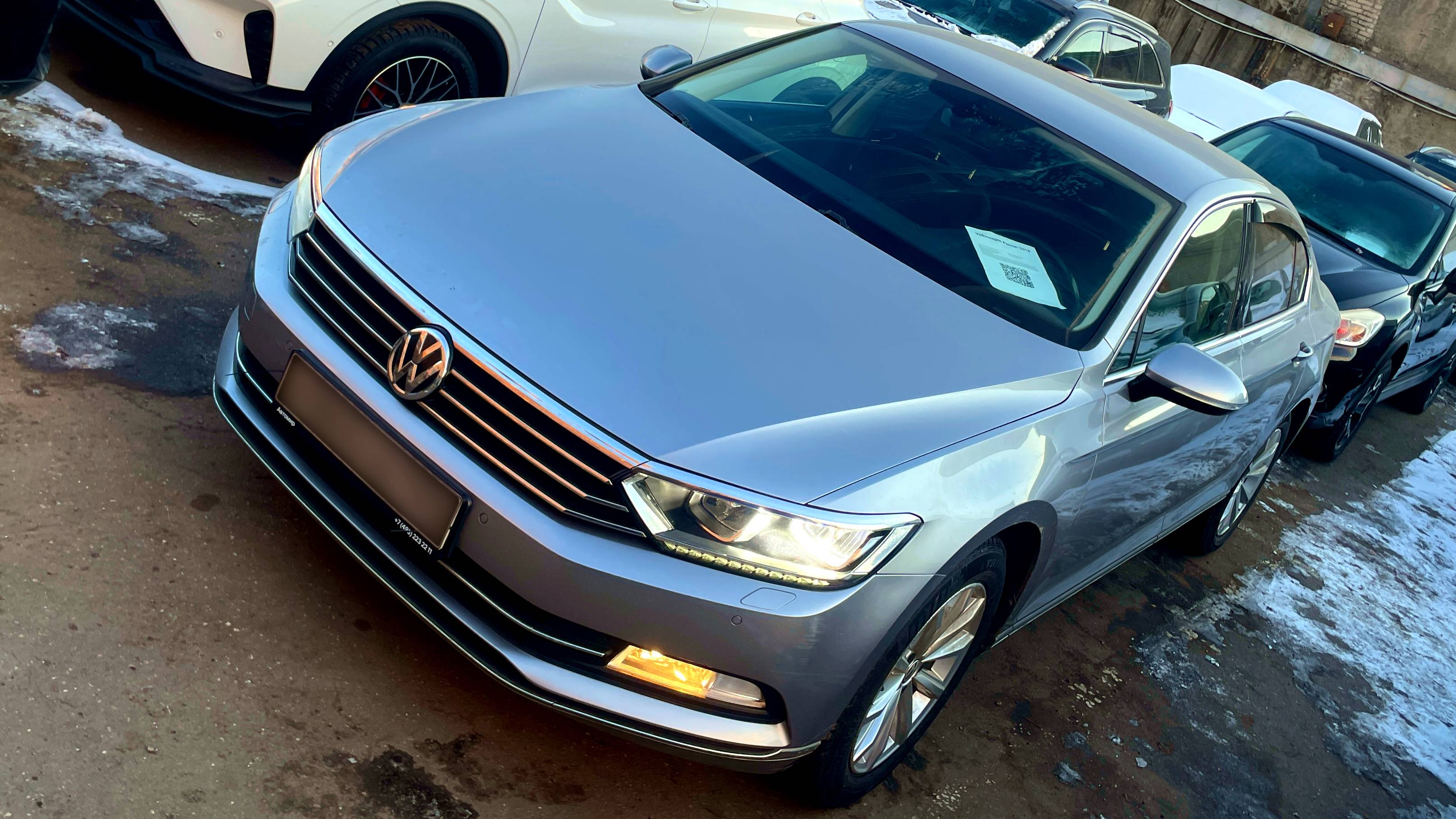 Проверка подержанного VW Passat B8: Реальная история ДТП и ремонта