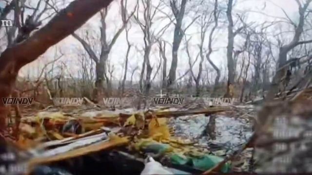 Операторы БпЛА 5 гвардейской отбр 36 армии группировки "Восток" поразили позицию противника