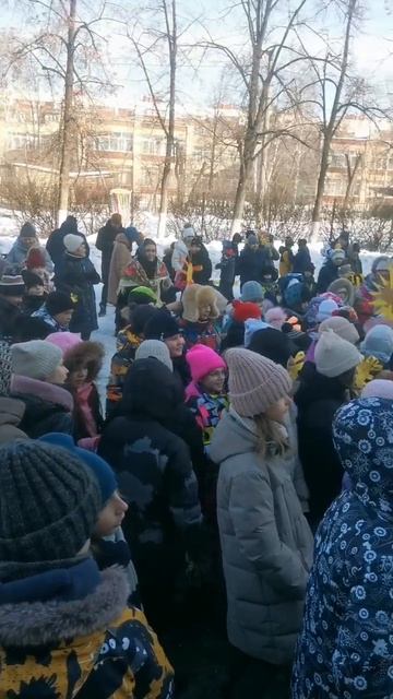 Масленица в моей школе.