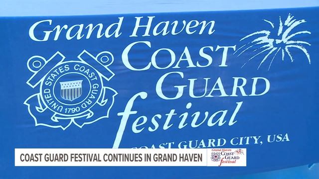 'I feel pretty lucky' | Coast Guardsmen appreciative for Grand Haven Coast Guard Festival