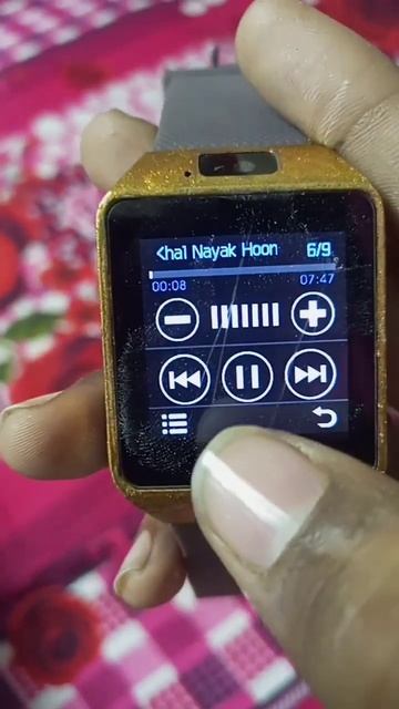 play song in DZ09 smart watch🔥😱 #short #treanding #ytshort #viral #short