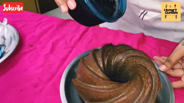 How to make Chocolate Sickle  + Bundt Dark Chocolate Ganache | Red Velvet Cake 🍰