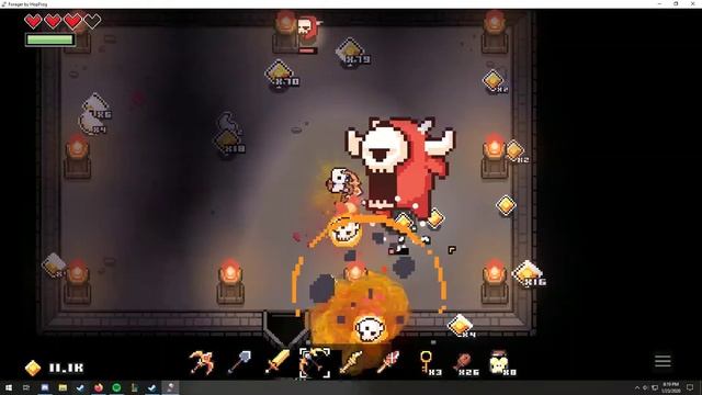 fire temple boss forager