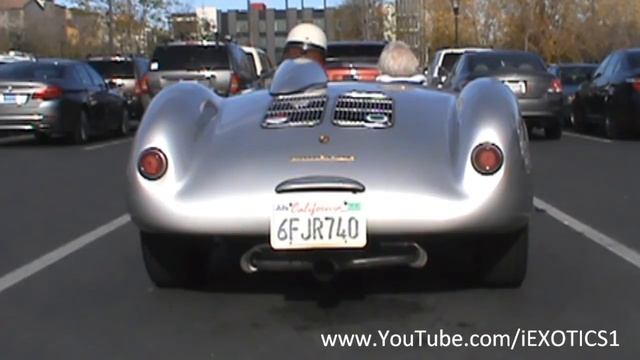 Porsche 550 Spyder Replica Startup