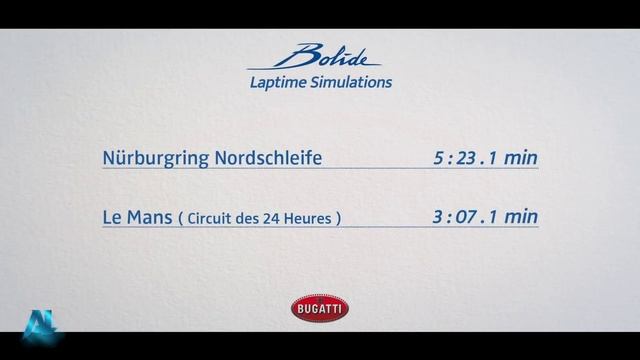 BUGATTI Bolide: "8-Liter Quad-Turbo W16 Engine"