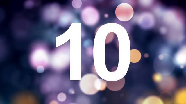 Countdown 20 to 1 motion graphic video screen #countdown #20sec #motiongraphic #intro #opening