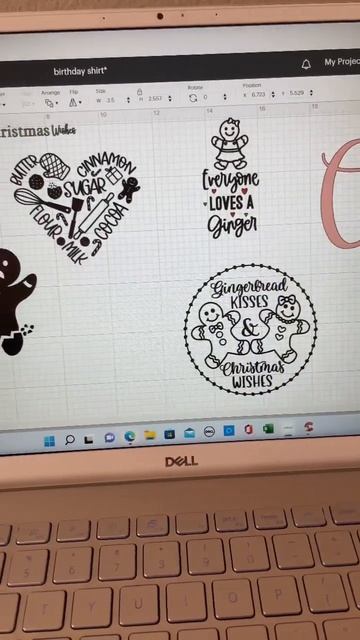 What I Found On Cricut Design Space~ all about gingerbread #glitterunique #gingerbread