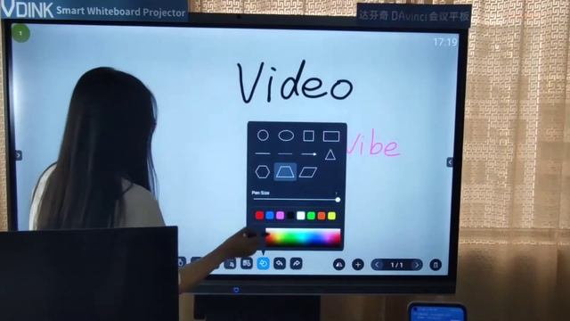 Vdink Good Customization upon request,smart board use,smart board wall installation,China Supplier