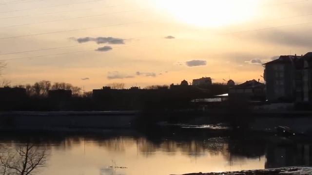Разлив Тобола в Кургане 17 04 2024