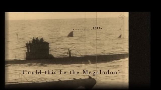 Megalodon Shark Caught on Tape   70 foot Shark Approaching Submarines