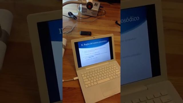 Elmo and computer projection