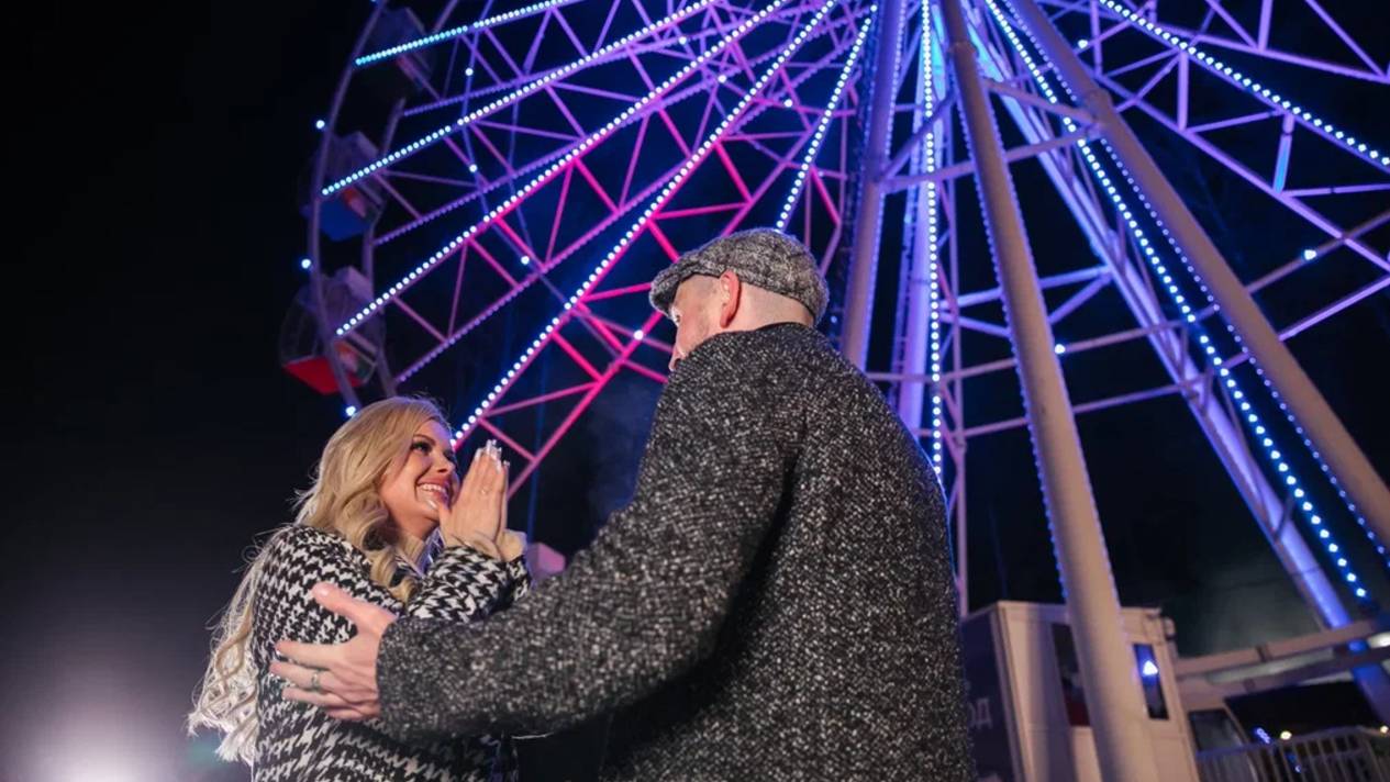 Гендер Пати КОЛЕСО ОБОЗРЕНИЯ в Охта Парке