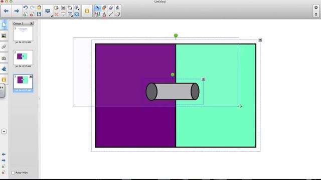 Creating the Magic Tunnel Effect in SMART Notebook