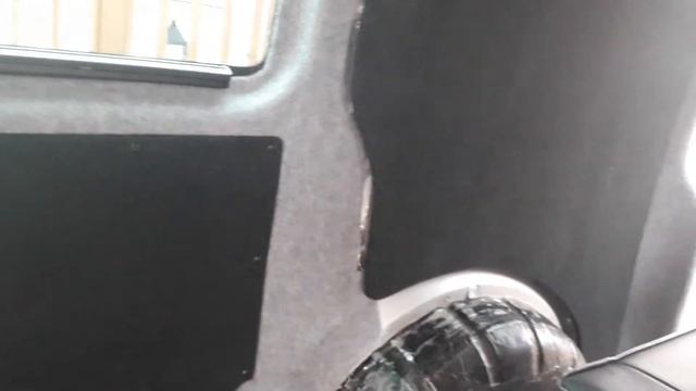 VW T5. New 3/4 size rock and roll bed fitted.