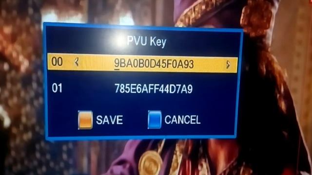 Sony Network powervu key