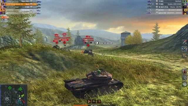 Strv K  |  7,0K Damage 5 Kills  |  WoT Blitz Replays