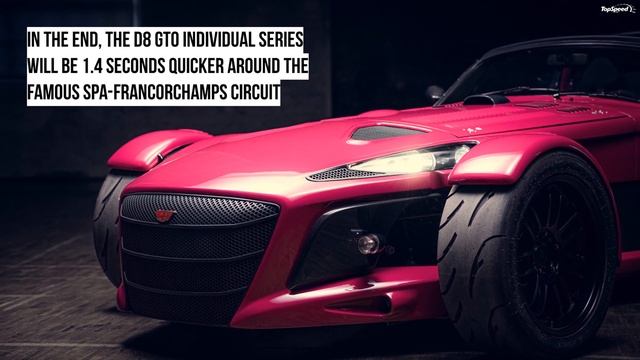 2022 Donkervoort D8 GTO Individual Series