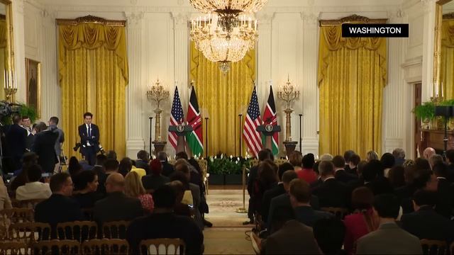 LIVE: Biden and Kenyan President William Ruto hold joint press conference