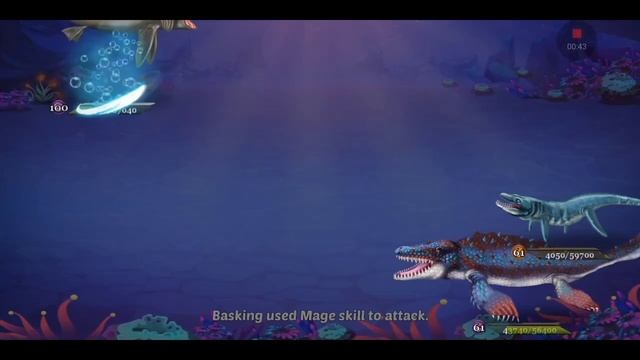 Dino Water World Liopleurodon & Volcano Mosasaurus