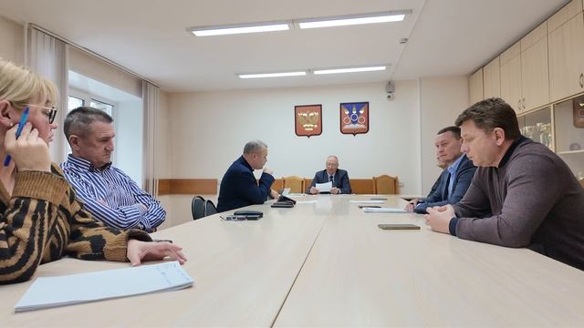 Совещание Председателей комиссий Совета Депутатов Краснообска