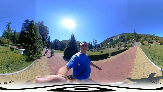MADV Mini 360° Panoramic Camera for Android Video Sample @ Parcul Central din Slanic Moldova
