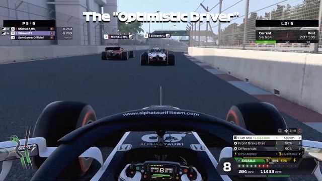 Type of Drivers in the F1 Game