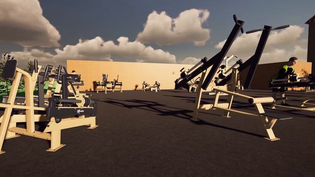DHZ Fitness. Outdoor Gym Aktiv Gesundheitszentrum in Springe