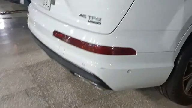 ( ل و ي ١١١ ) اودي كيو  AUDI Q 7 موديل 2019 S-line ابيض فرش جملي  للبيع نقدا و بالتقسيط