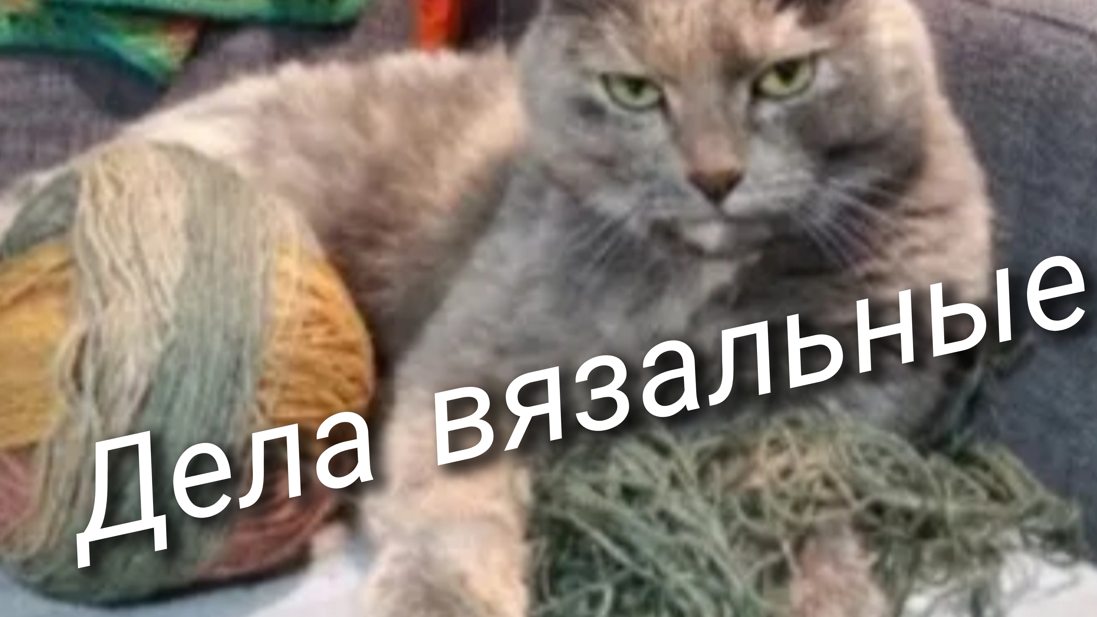 Дела вязальные🧶 История одной вещи⚡Как это было...