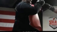 Cruiserweight champ Beibut Shumenov in training at City Boxing Club