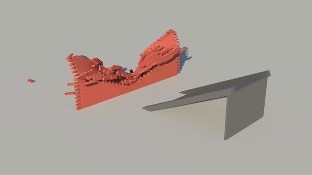 MassFX 3Ds Max Brick