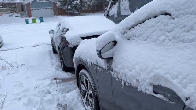 First Snow - Installing Nokian Winter Tires On The Cars