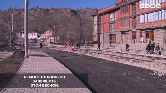 В Пятигорске на улице Советской Армии завершают реконструкцию моста