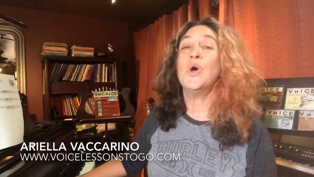 Voice Lessons To Go- How to learn a long-patterned vocal exercise- mini singing lesson-
