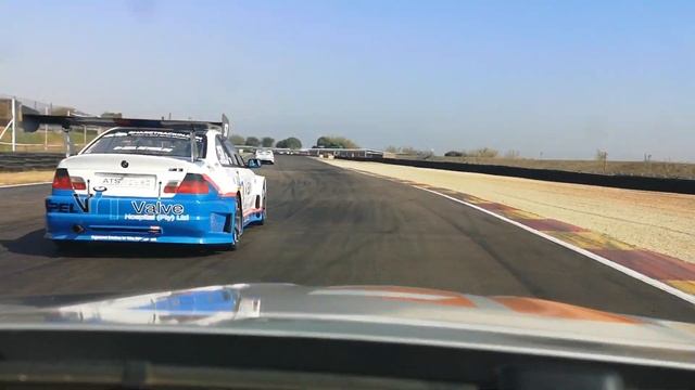 BMW Racing 330i e90 Race 1 Start pass move