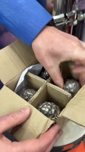 Шишки из нержавеющей стали для каменки банной печи