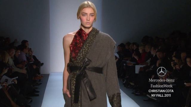 CHRISTIAN COTA FALL 2011 COLLECTION, MERCEDES-BENZ FASHION WEEK