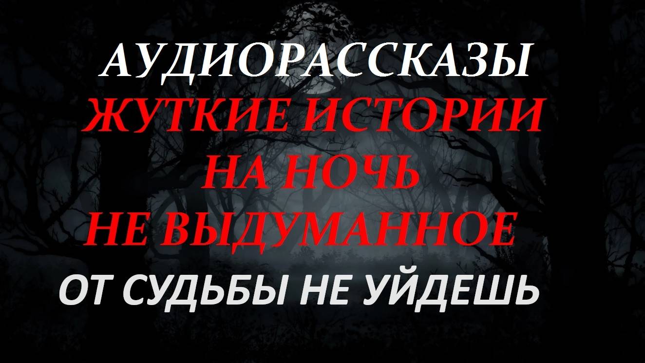СТРАШНЫЕ РАССКАЗЫ НА НОЧЬ-ОТ СУДЬБЫ НЕ УЙДЕШЬ