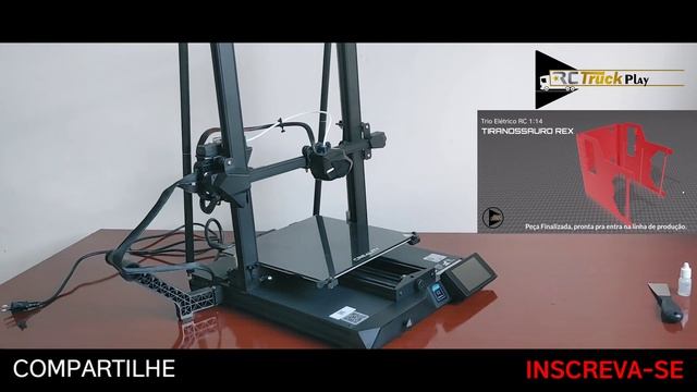 CR 10 SMART CREALITY Novo implemento! para nossa oficina😃