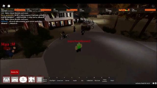 Destructing Roblox Conspiracies Of Hawkins With Bicycles?