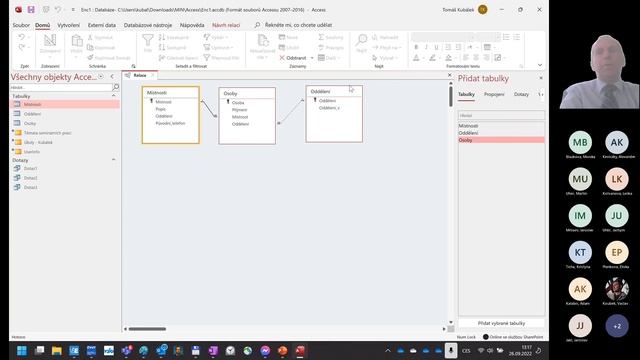 A03 Microsoft Access - 2 Relace 1