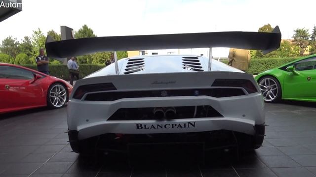 Lamborghini Huracan LP620-2 Super Trofeo at the Lamborghini Museum