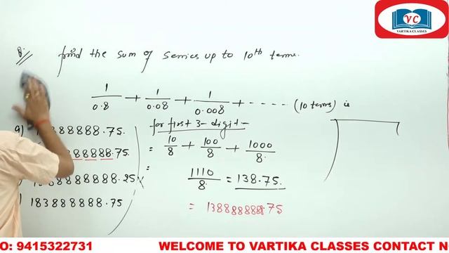 NUMBER SYSTEM (GP) Part-7 MATHS BY VINIT SINGH Important for SSC/CPO/CDS/CSAT & Others exam.