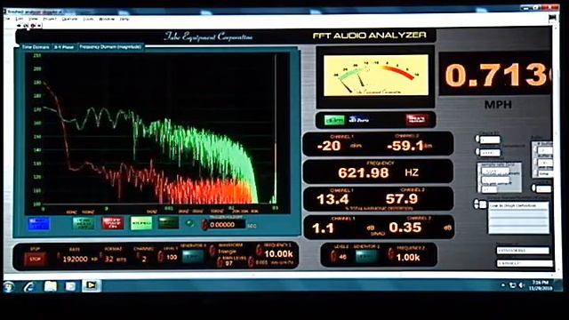 X-Band Doppler Radar test